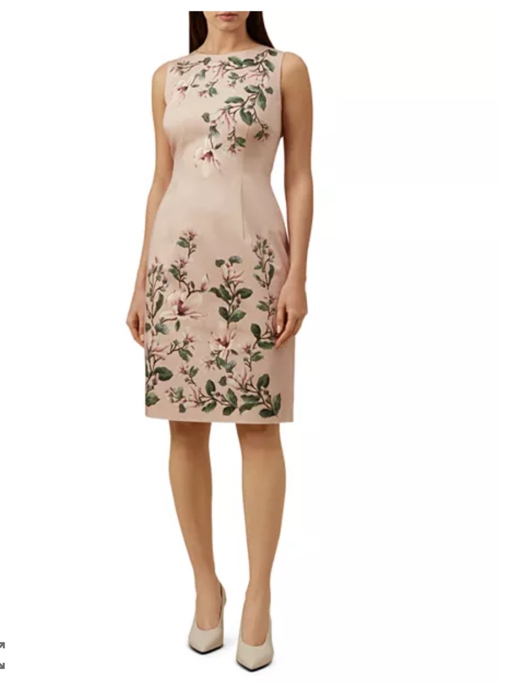HOBBS LONDON Fiona Floral Sheath Dress